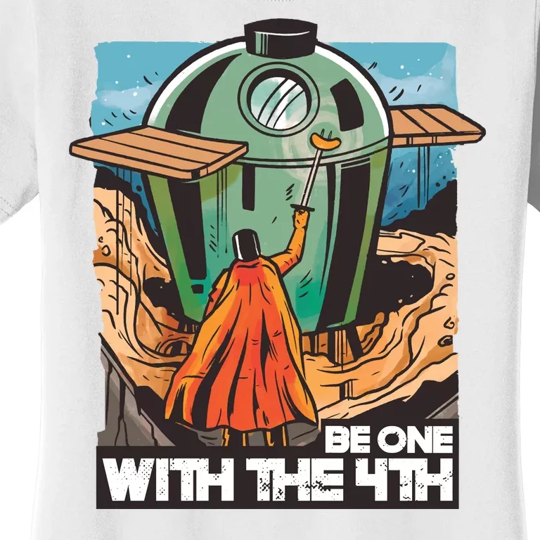 Be One With The 4th BBQ Parody Women's T-Shirt