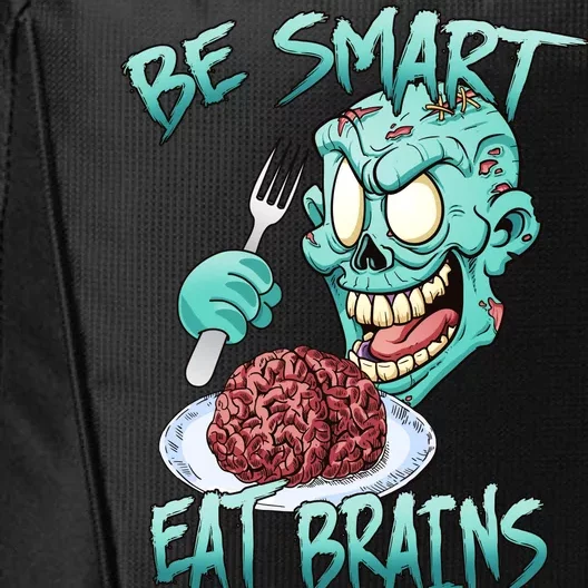 Be Smart Eat Brains City Backpack