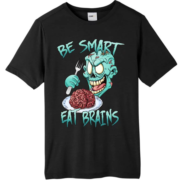 Be Smart Eat Brains ChromaSoft Performance T-Shirt