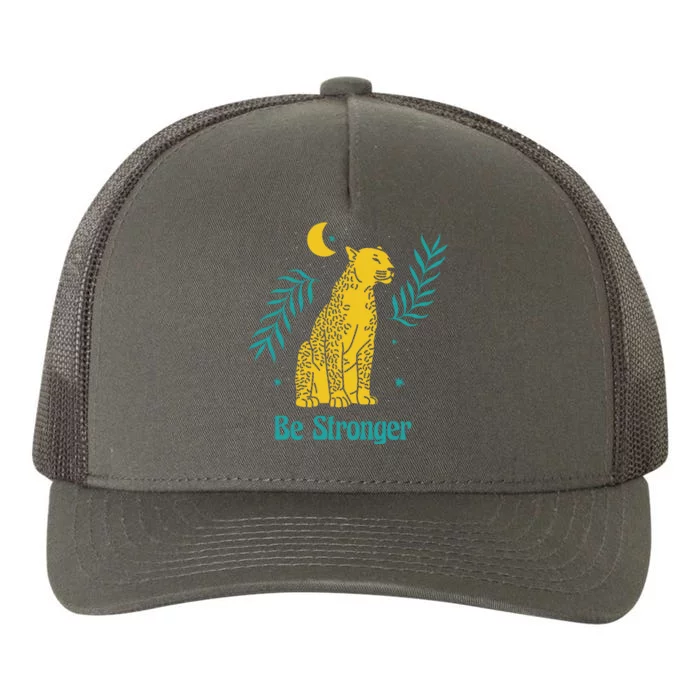 Be Stronger Tiger Yupoong Adult 5-Panel Trucker Hat