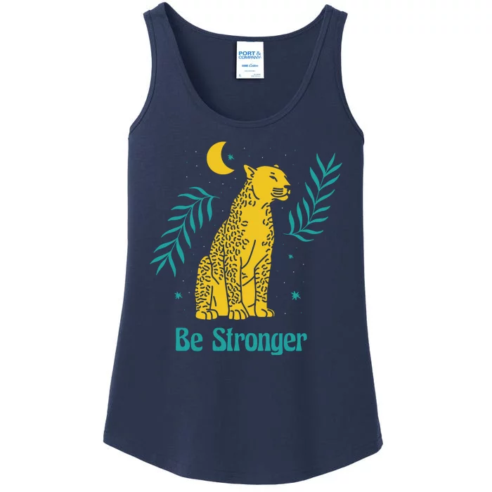 Be Stronger Tiger Ladies Essential Tank