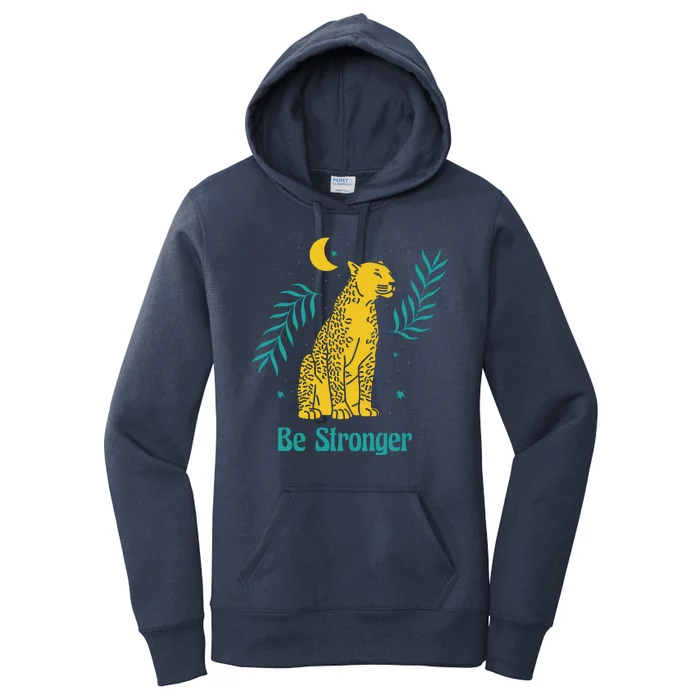 Be Stronger Tiger Women's Pullover Hoodie