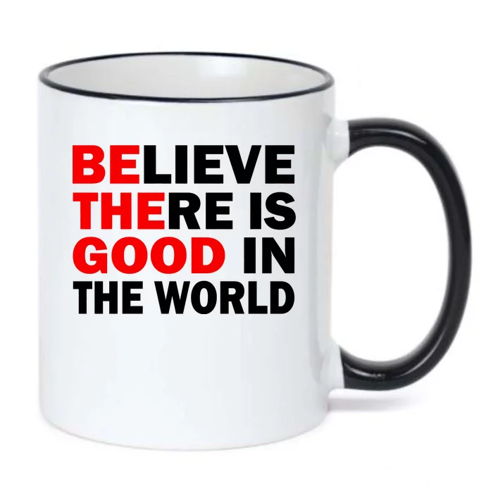 Be The Good In The World Black Color Changing Mug