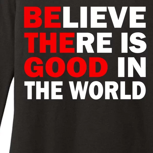 Be The Good In The World Womens CVC Long Sleeve Shirt