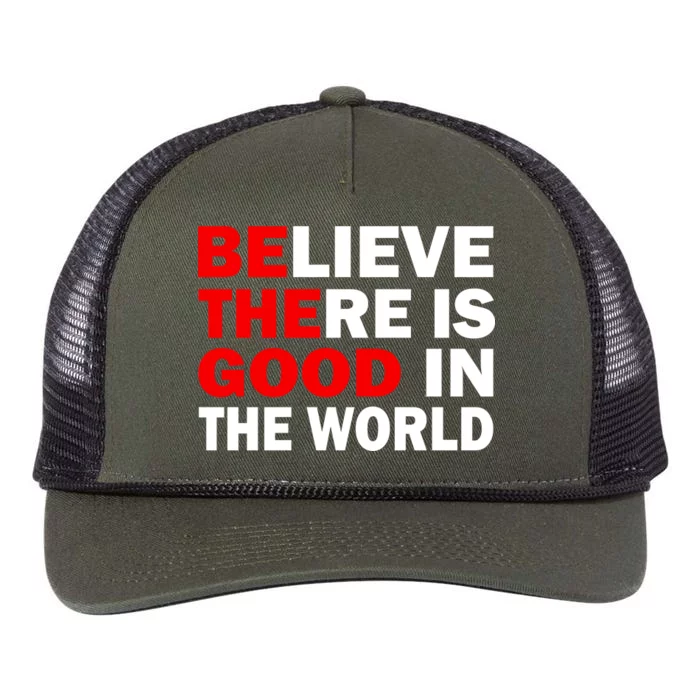 Be The Good In The World Retro Rope Trucker Hat Cap