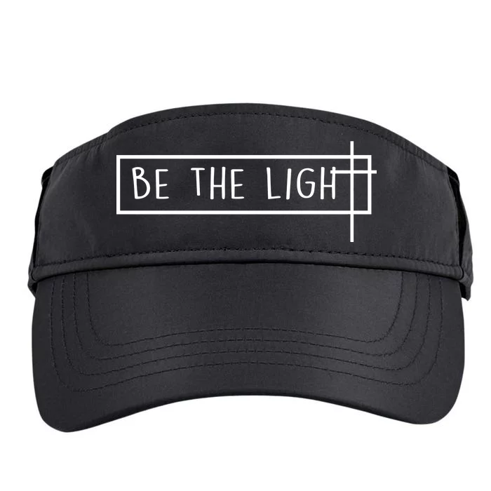 Be The Light Jesus Adult Drive Performance Visor