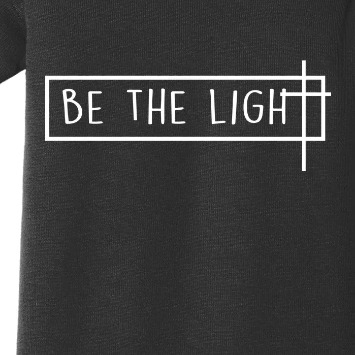 Be The Light Jesus Baby Bodysuit