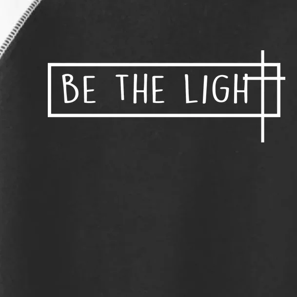 Be The Light Jesus Toddler Fine Jersey T-Shirt