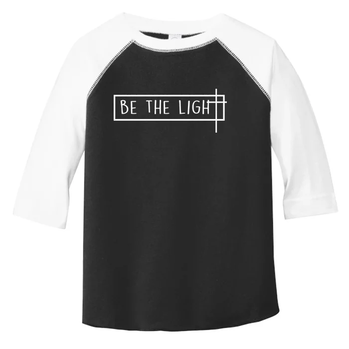 Be The Light Jesus Toddler Fine Jersey T-Shirt