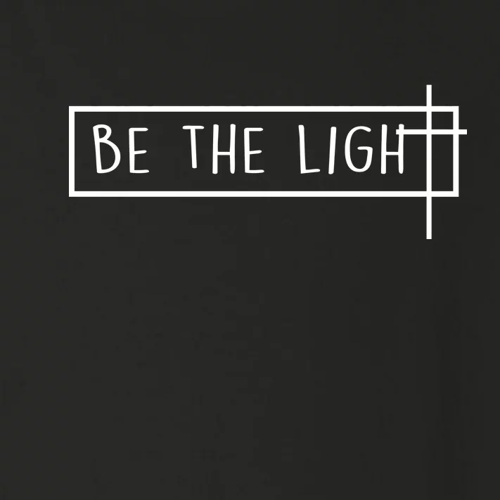 Be The Light Jesus Toddler Long Sleeve Shirt