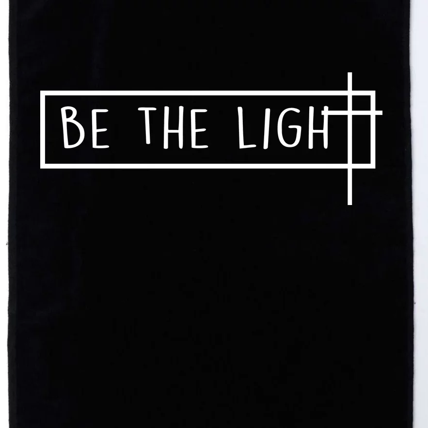 Be The Light Jesus Platinum Collection Golf Towel