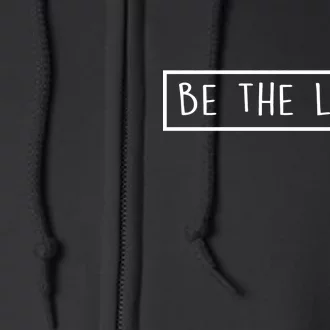 Be The Light Jesus Full Zip Hoodie