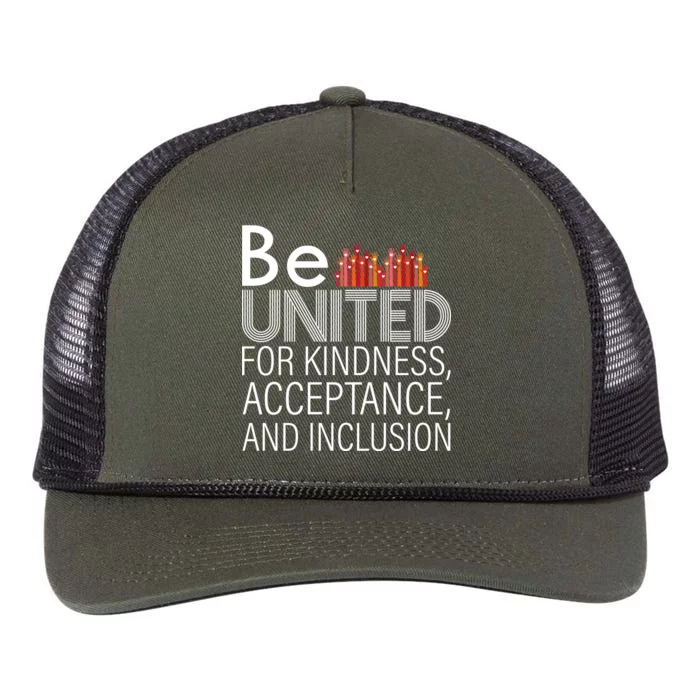 Be United For Kindness Retro Rope Trucker Hat Cap