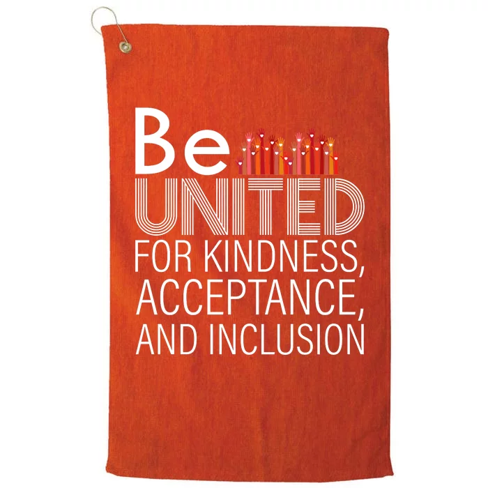 Be United For Kindness Platinum Collection Golf Towel