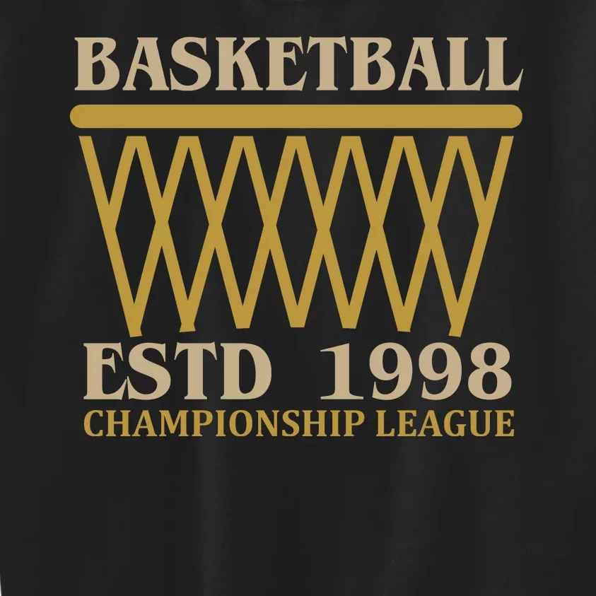 Basketball Estd 1998 Kids Sweatshirt