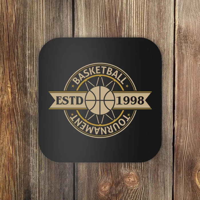 Basketball Estd 1998 Coaster