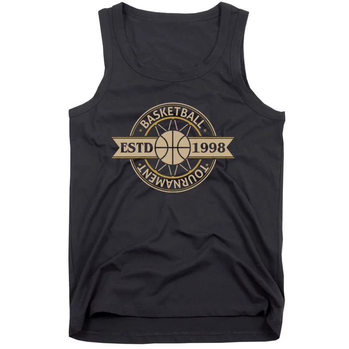 Basketball Estd 1998 Tank Top