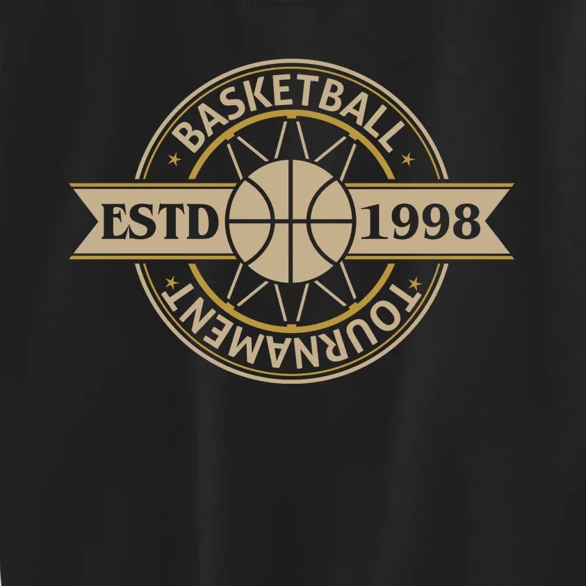 Basketball Estd 1998 Kids Sweatshirt