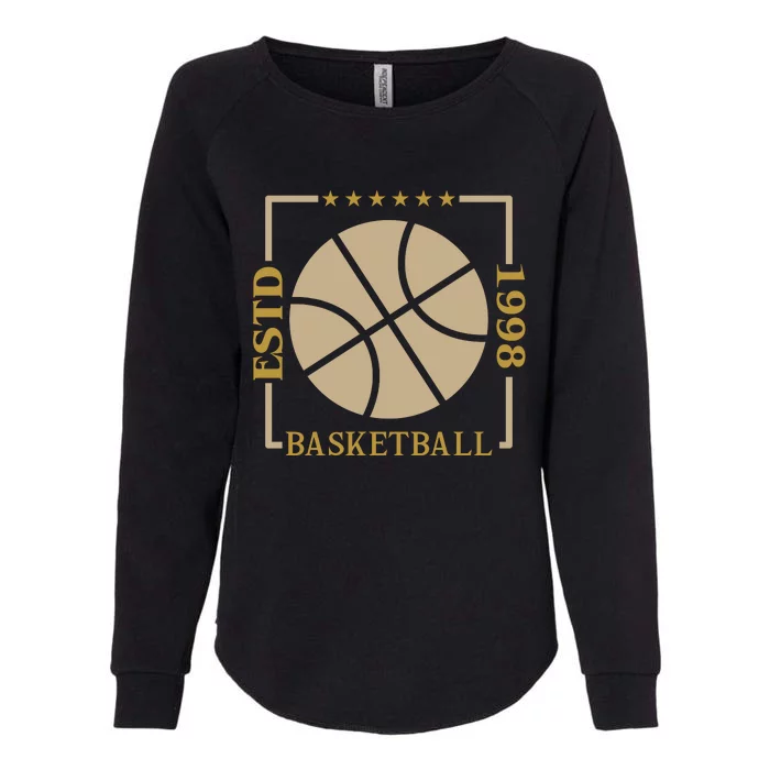 Basketball Estd 1998 Womens California Wash Sweatshirt