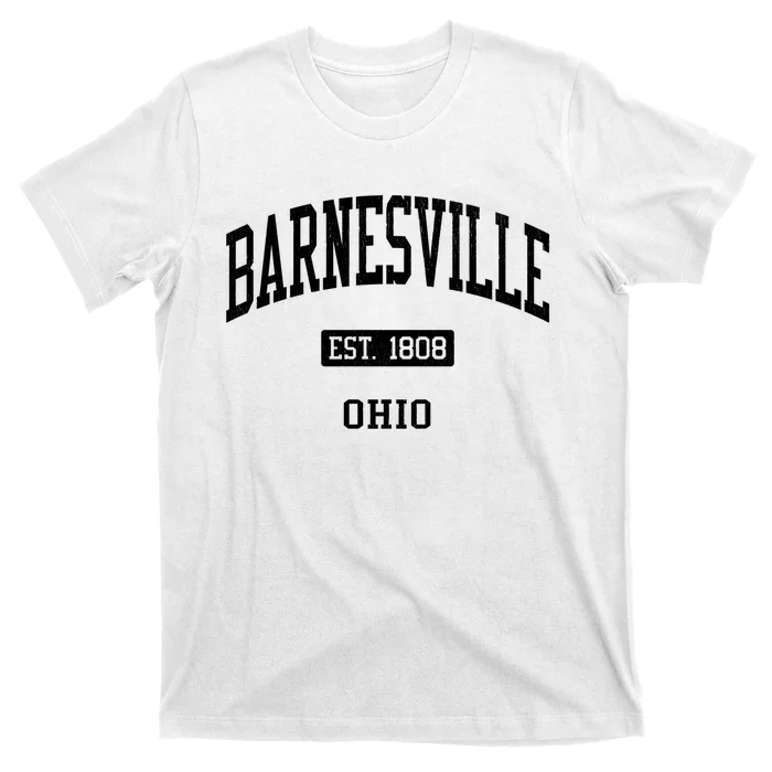 Barnesville Est 1808 Ohio Oh Js04 Vintage Athletic Sports T-Shirt