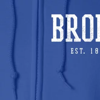 Bronx Est 1896 Nyc New York City Ny Gift Funny Gift Full Zip Hoodie