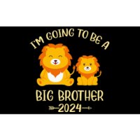 Brother Est 2024 Cute New Brother 2024 Lion Promoted To Big Bumper Sticker