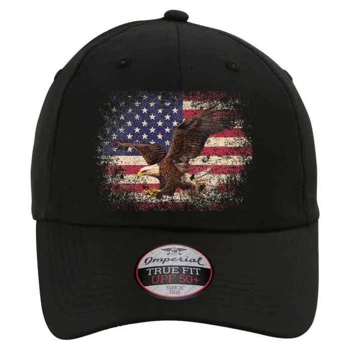 Bald Eagle 4th Of July Christmas Gift American Flag The Original Performance Cap