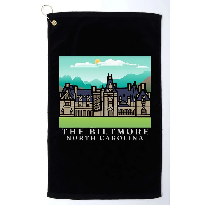 Biltmore Estate Asheville North Carolina In Color Platinum Collection Golf Towel