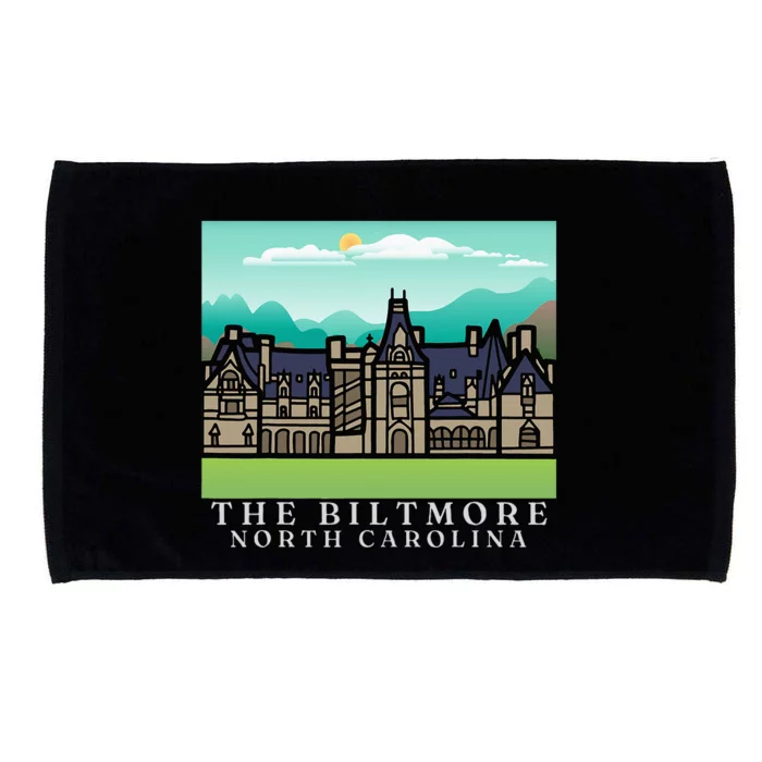 Biltmore Estate Asheville North Carolina In Color Microfiber Hand Towel