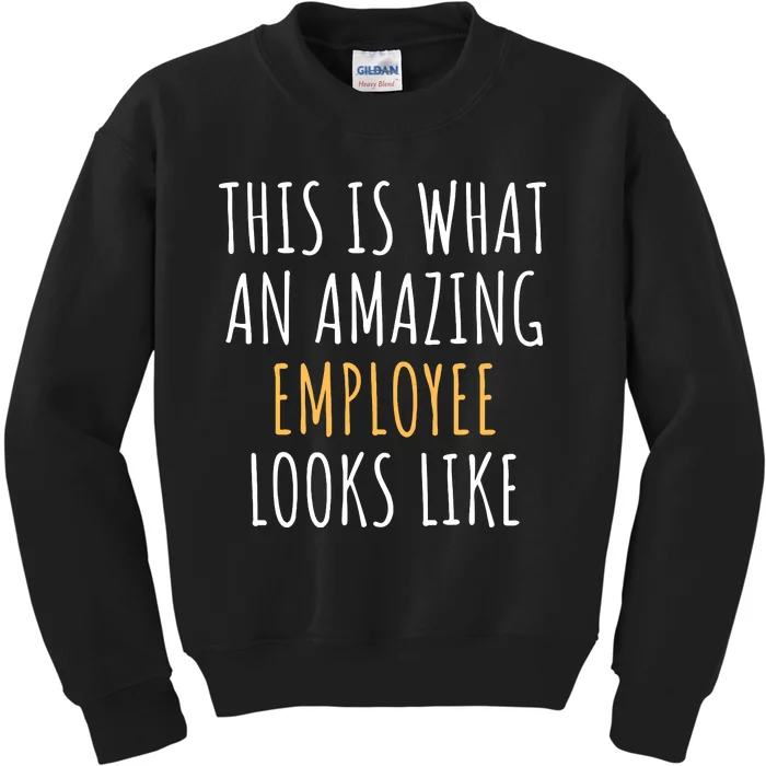 Best Employee Appreciation Thank You End Of Year Christmas Kids Sweatshirt