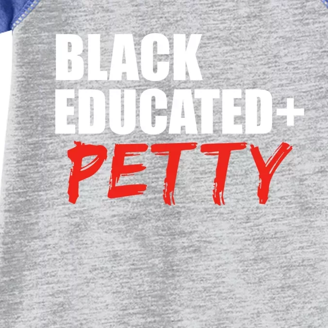 Black Educated And Petty Gift Black Is Beautiful Pride Infant Baby Jersey Bodysuit