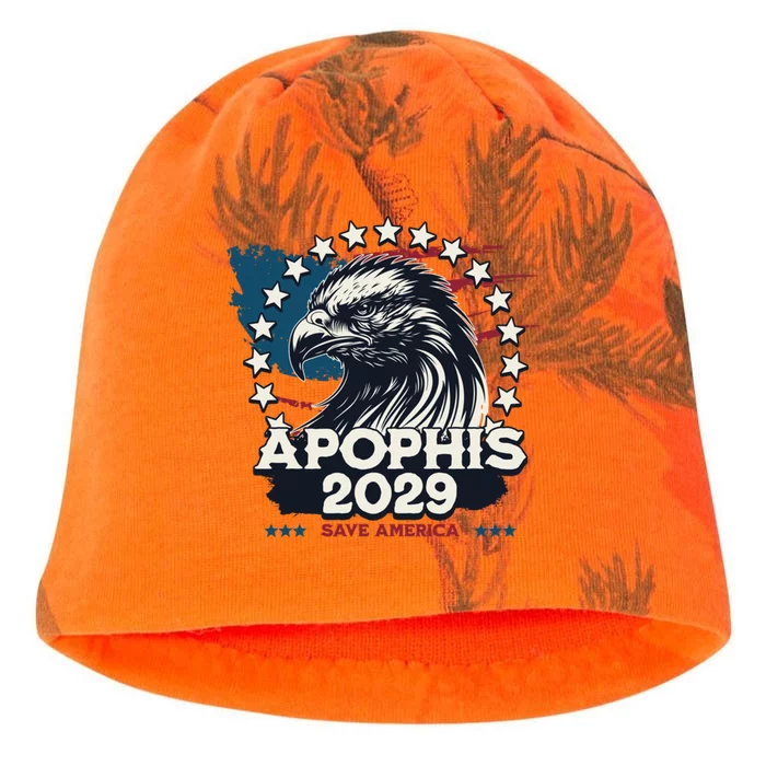 Bald Eagle Asteroid 99942 Apophis 2029 Save America Meaningful Gift Kati - Camo Knit Beanie