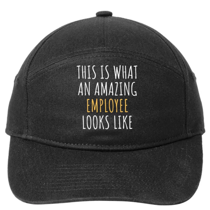 Best Employee Appreciation Thank You End Of Year Christmas 7-Panel Snapback Hat