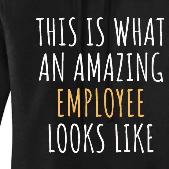 Best Employee Appreciation Thank You End Of Year Christmas Women's Pullover Hoodie