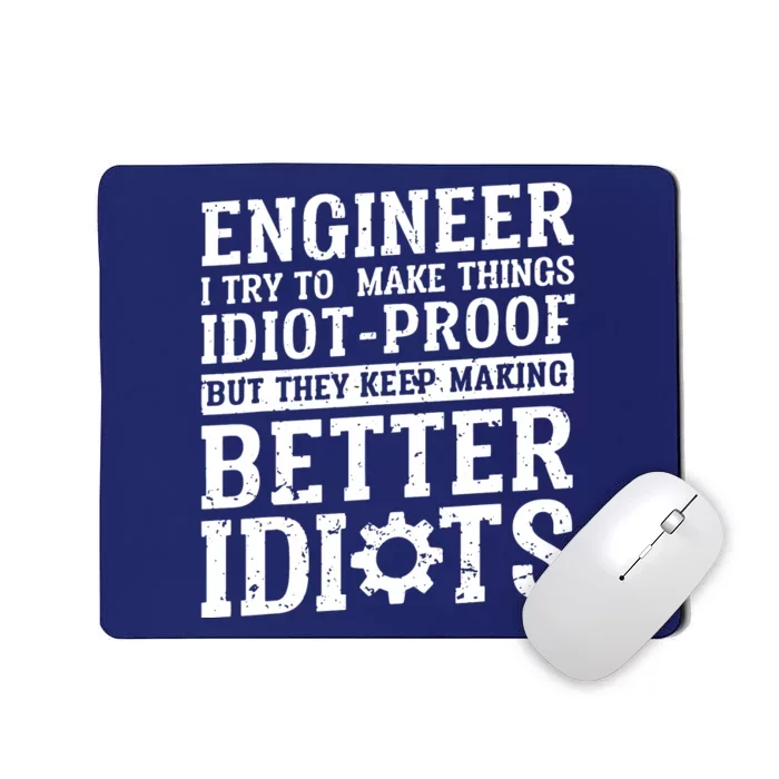 Best Engineer Art For Men Women Mechanical Engineering Lover Mousepad