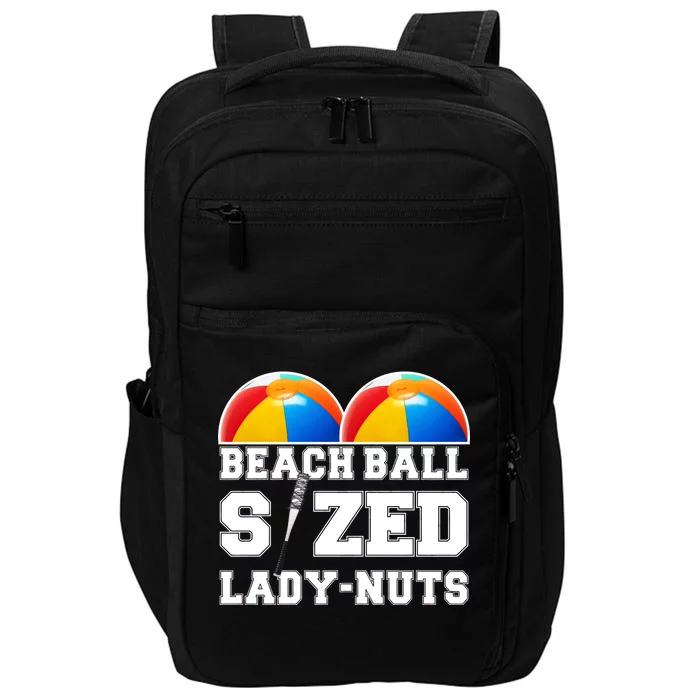 Beach Ball Sized Lady Nuts Lucille Baseball Bat Impact Tech Backpack