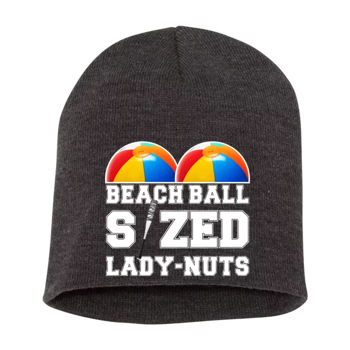 Beach Ball Sized Lady Nuts Lucille Baseball Bat Short Acrylic Beanie