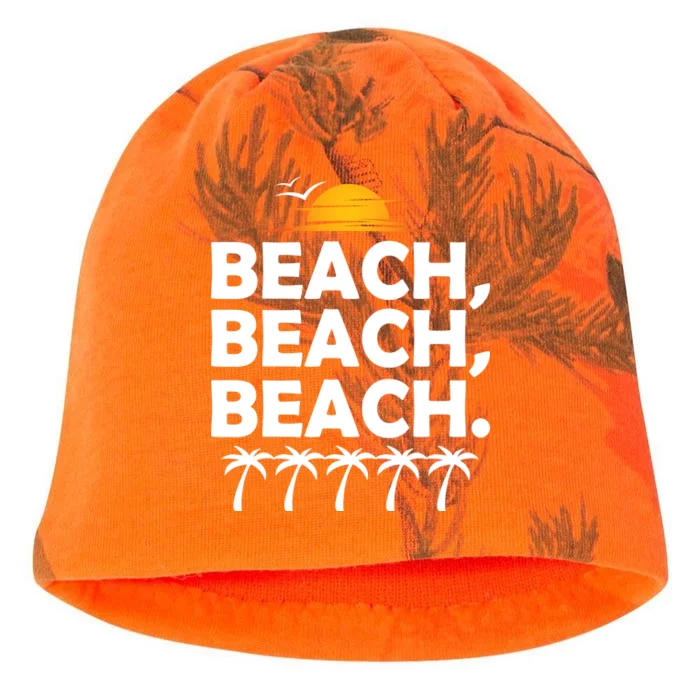 Beach Beach Beach Kati - Camo Knit Beanie