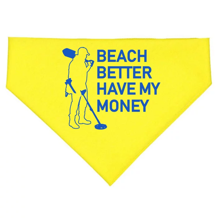 Beach Better Have My Money USA-Made Doggie Bandana