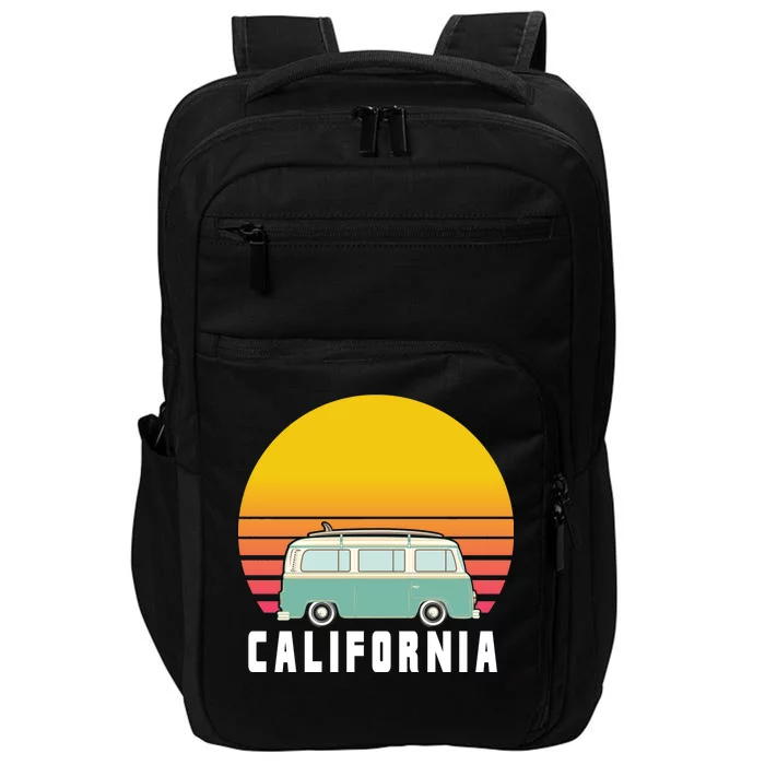 Beach Bum California Hippie Van Impact Tech Backpack