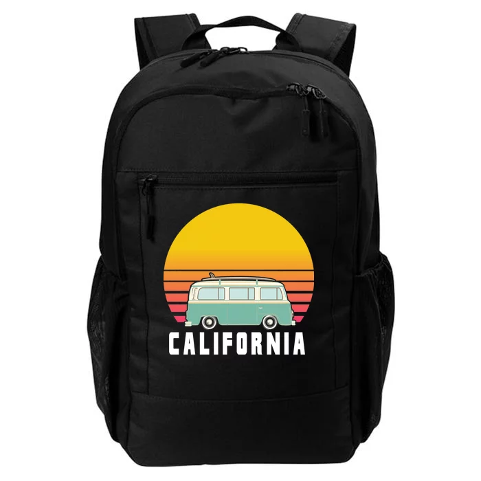 Beach Bum California Hippie Van Daily Commute Backpack