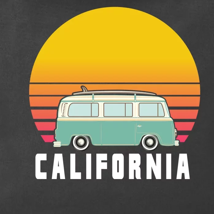 Beach Bum California Hippie Van Zip Tote Bag