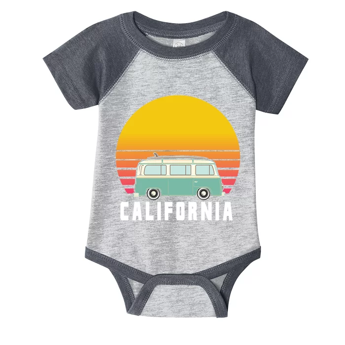 Beach Bum California Hippie Van Infant Baby Jersey Bodysuit