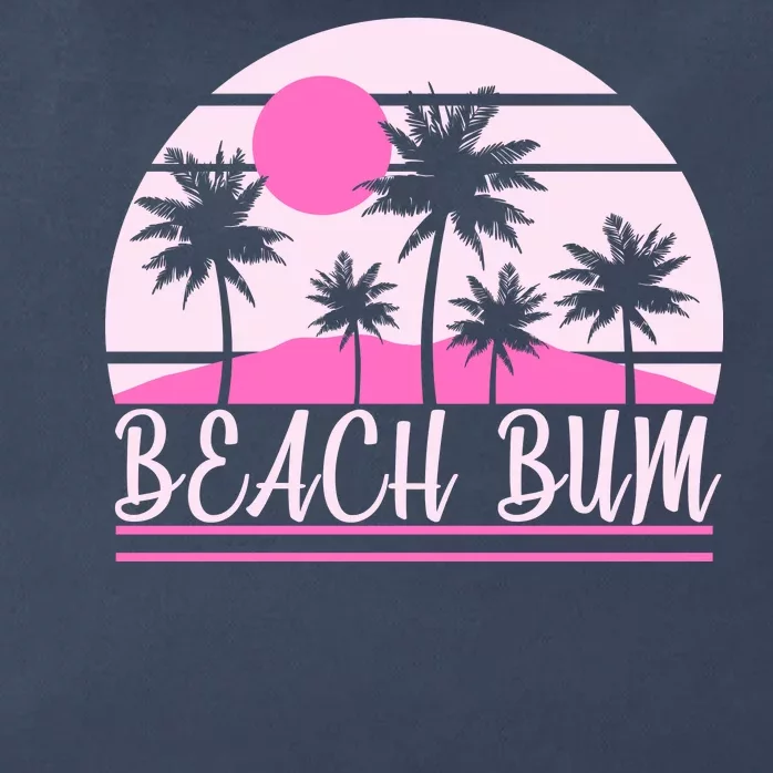 Beach Bum Pink Logo Zip Tote Bag