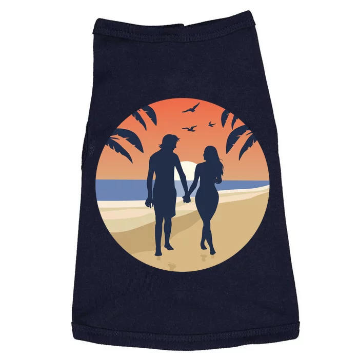 Beach Couple Doggie Tank