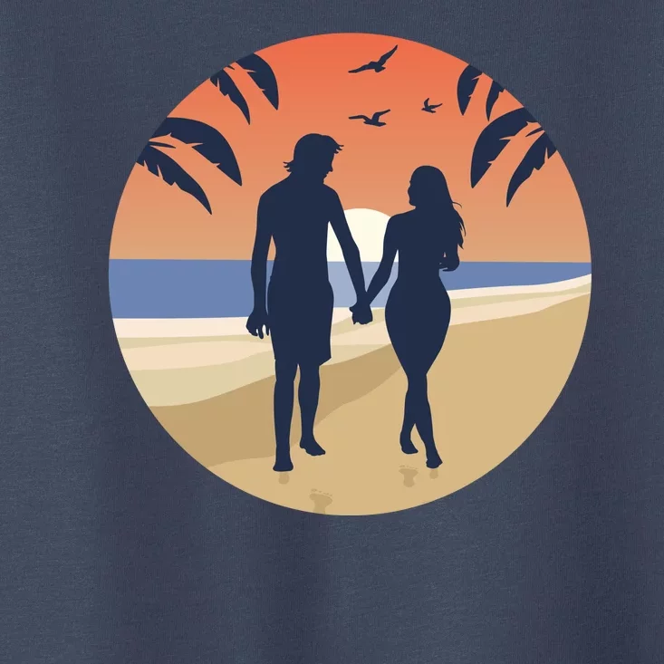 Beach Couple Toddler T-Shirt