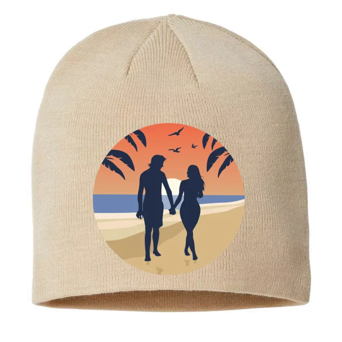 Beach Couple 8 1/2in Sustainable Knit Beanie