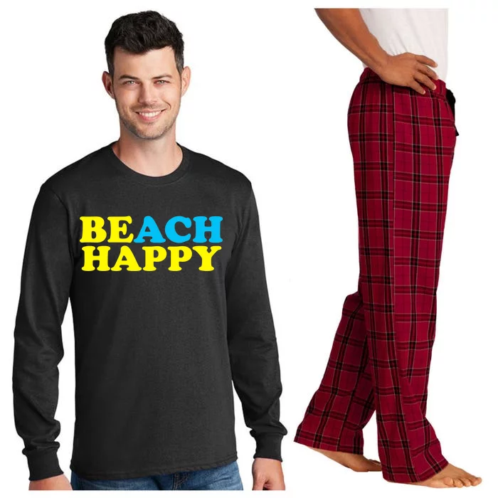 Beach Happy Long Sleeve Pajama Set