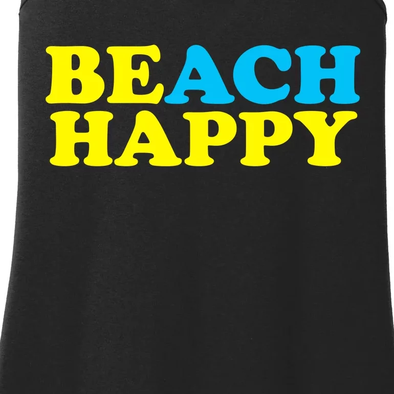 Beach Happy Ladies Essential Tank