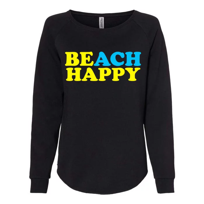 Beach Happy Womens California Wash Sweatshirt